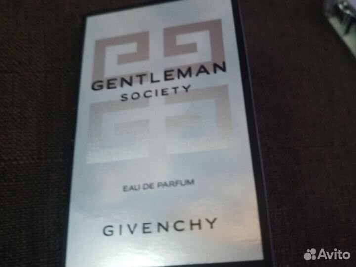 Givenchy gentleman society 1 мл сэмпл