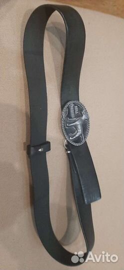 Мужской кожаный ремень Tanside Bull terrier