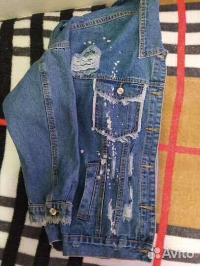 Джинсовка женская M