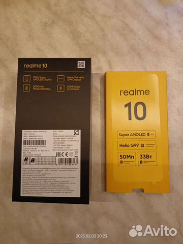 Смартфон realme 10 4G