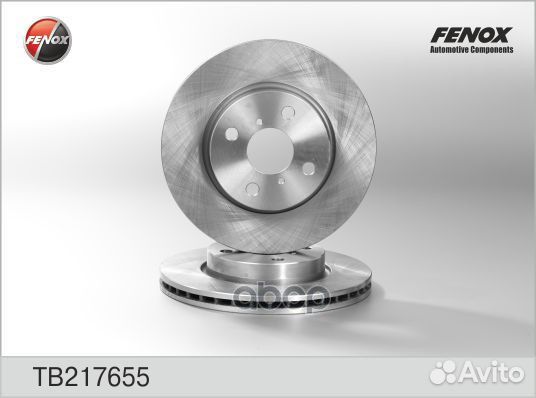 Диск тормозной Toyota Yaris 06- TB217655