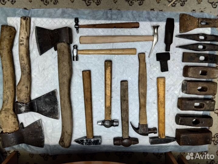 Коллекция СССР молоток гвоздодёр топор