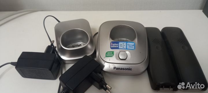 Стационарный Радиотелефон- panasonic(две трубки)