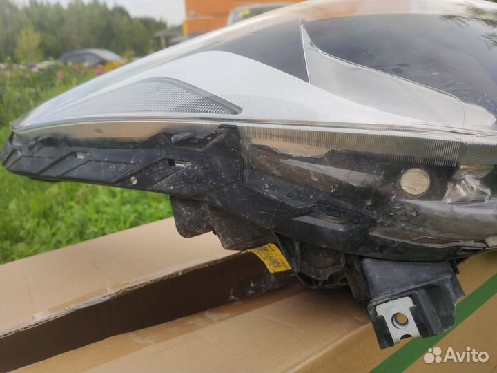 Фара на hyundai solaris 2