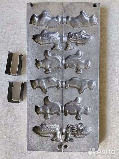 Формы советские для леденцов, карамели СССР