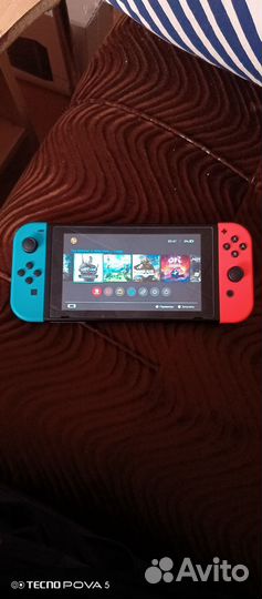 Прошитая Nintendo Switch,V2,32GB