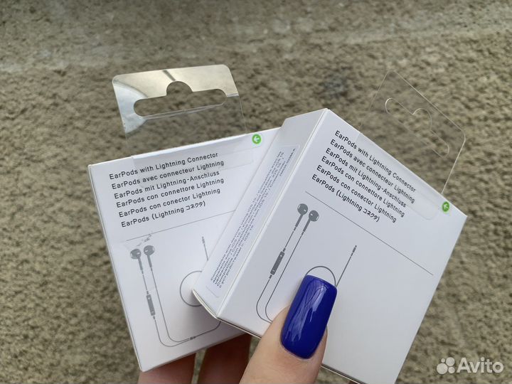 Наушники apple earpods lightning