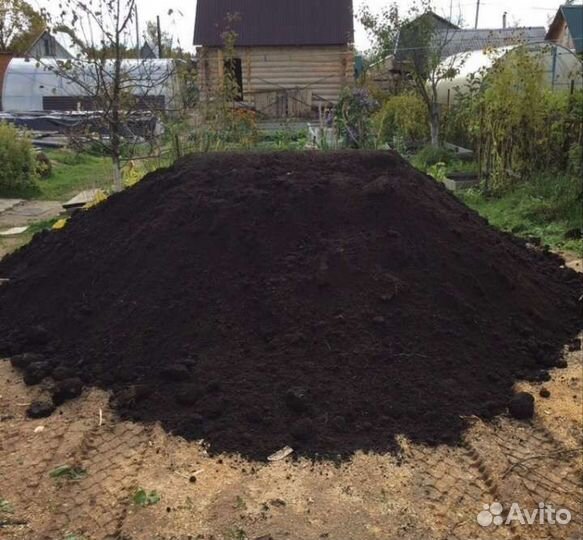Земля плодородная, Торфогрунт, Навоз