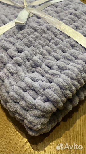 Плед детский из alize puffy