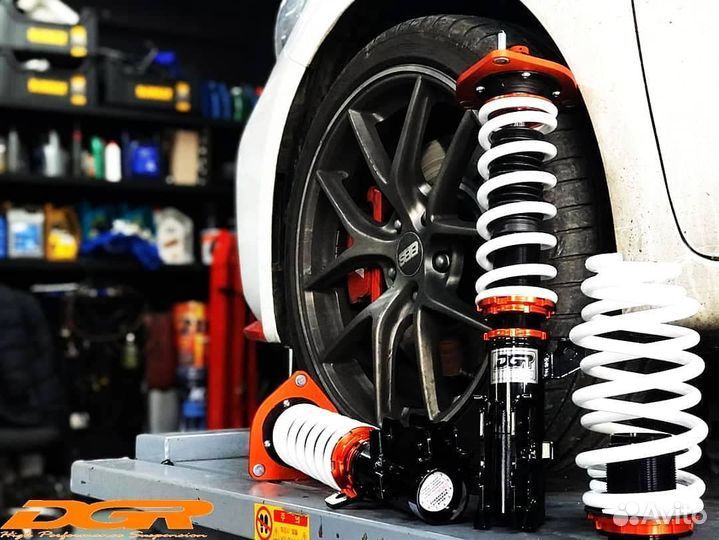 VW Golf 4 койловеры DGR винтовая подвеска фултап