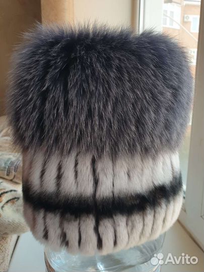 Шапка зимняя меховая женская