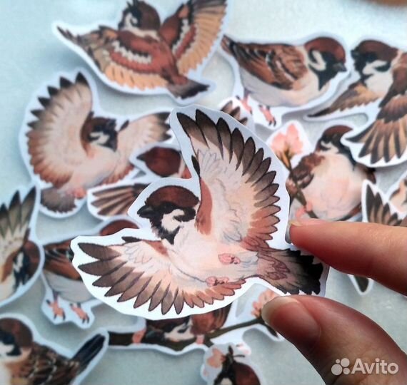 Стикеры, наклейки Печать на заказ