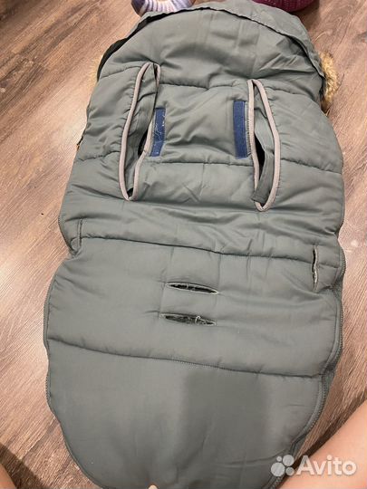 Зимний конверт в коляску