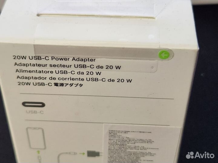 Блок питания apple 20w оригинал