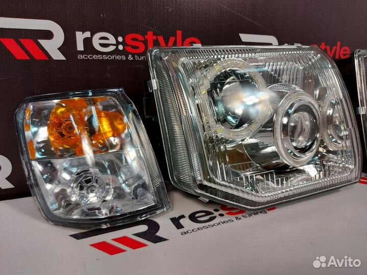 Фары Mitsubishi Pajero V32 1991-1997 LED U1921