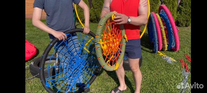 Подвесные качели гнездо