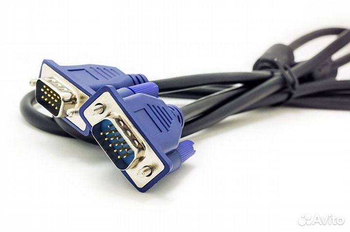 Кабель шнур VGA - VGA (D-SUB - D-SUB) 1,5м