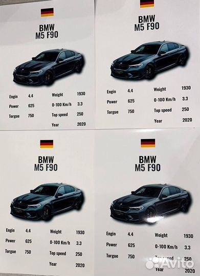 Постер на стену BMW