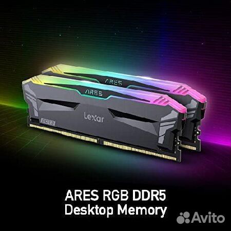 DDR5 Lexar Ares 6800/7200Mhz 32Gb (Новые)