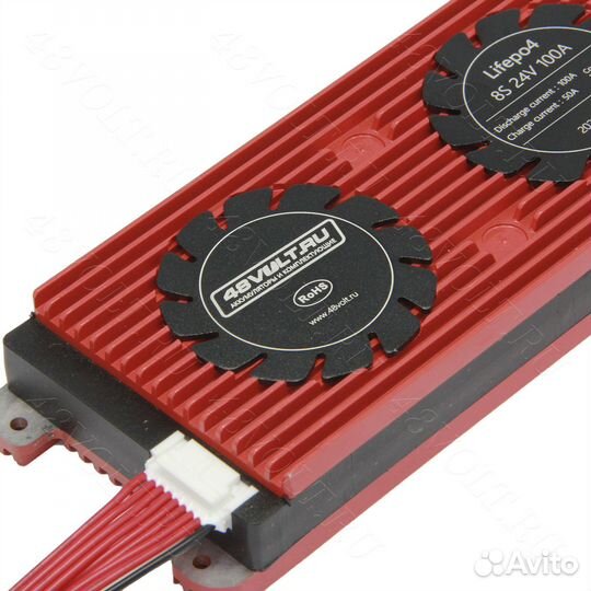 BMS lifepo4 8S 24V 100A симметрия