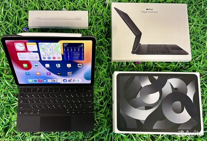 Идеал iPad Air 5 m1 256gb Wi-Fi АКБ-100 Procreate