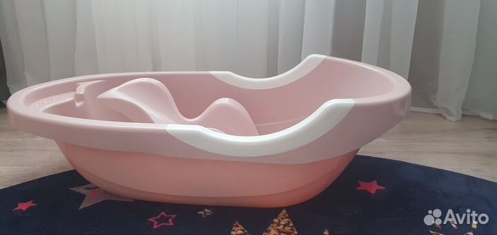 Ванночка для купания с горкой