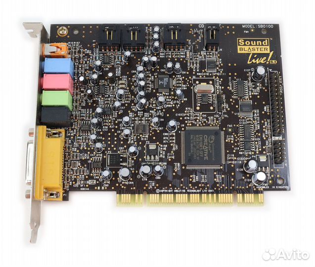 Внутренняя звуковая карта Creative SB Live 5.1 pci