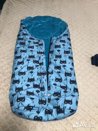 Зимний конверт в коляску