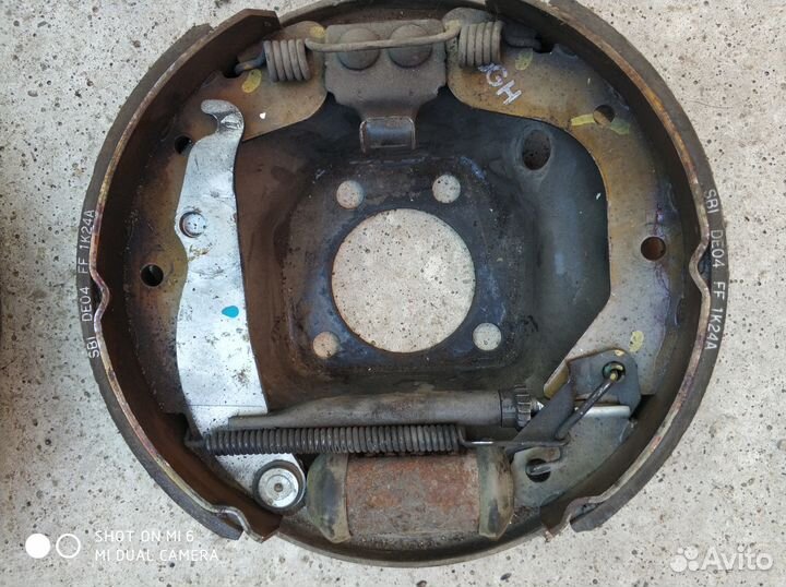 Тормозные барабаны, щитки, задней оси Nexia N150