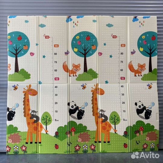 Коврик складной размер 200*180