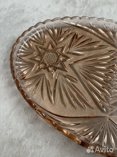 Посуда цветное стекло СССР