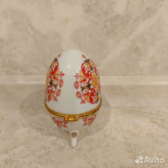 Шкатулка пасхальное яйцо