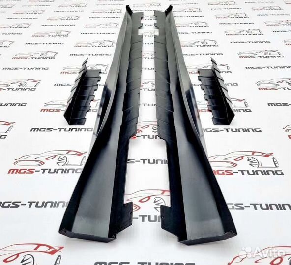 Пороги стиль ZL1 Chevrolet Camaro 2016-2018