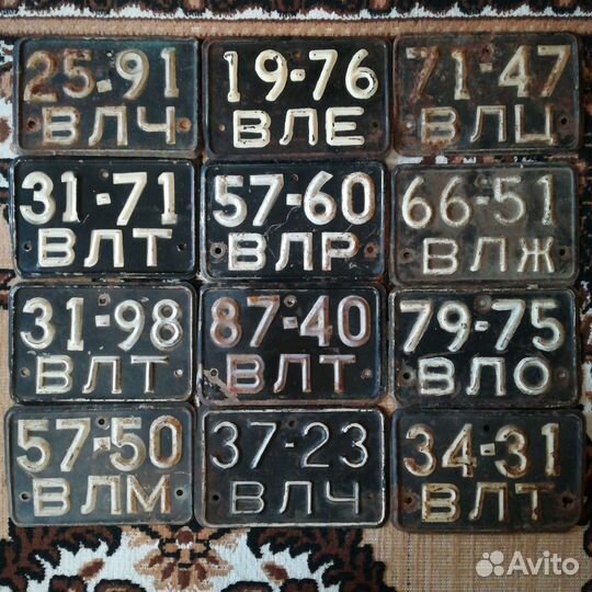 Знаки на мото СССР