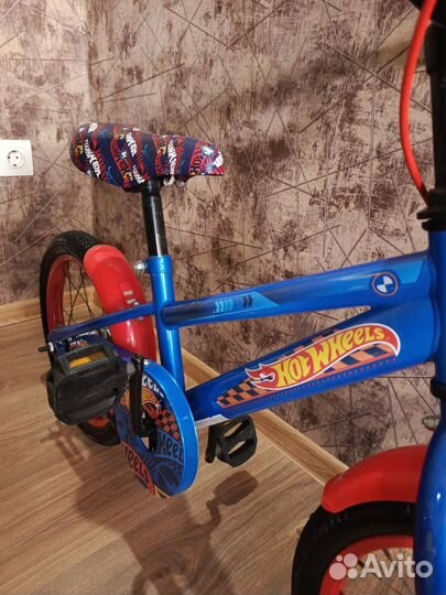 Детский велосипед hot wheels
