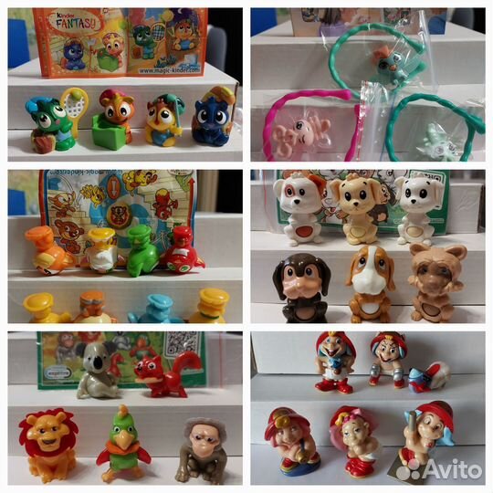 Серии киндер сюрприз