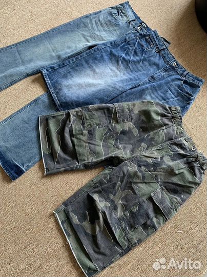 Шорты camo cargo army shorts