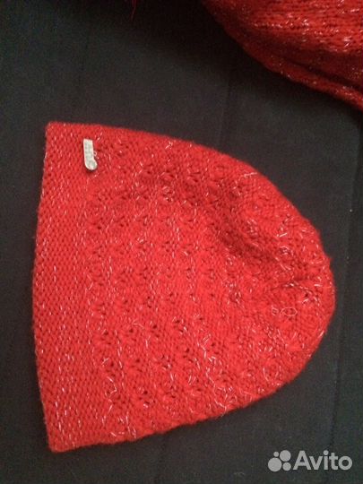 Шапка, шарф, варежки (комплект фирмы Sela)