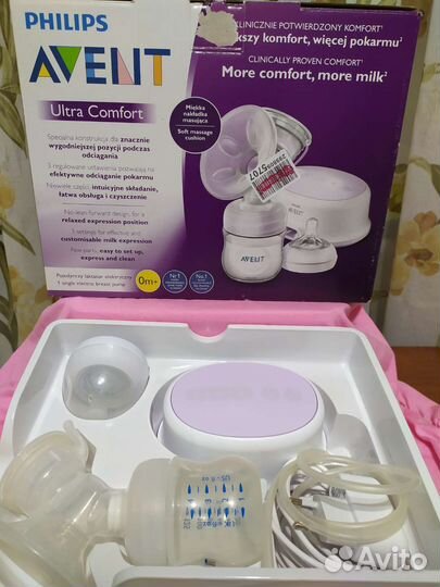 Молокоотсос электрический, ручной avent