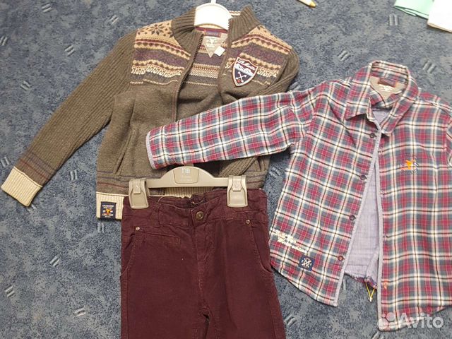 Пакет брендовой одежды chicco