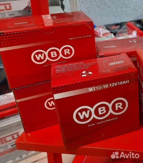 Аккумулятор для мотоцикла SMT12-10A WBR