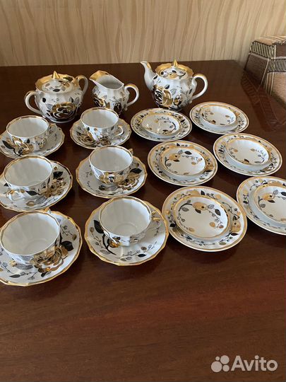 Сервиз чайный Вербилки Дмитровский фз СССР