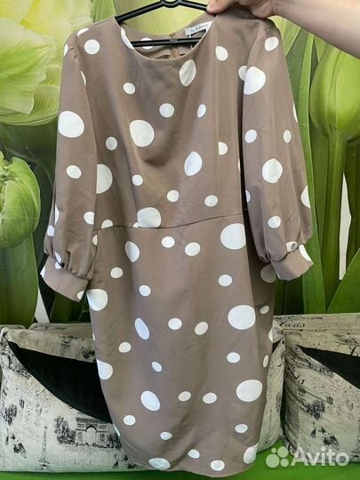 Платье с поясом