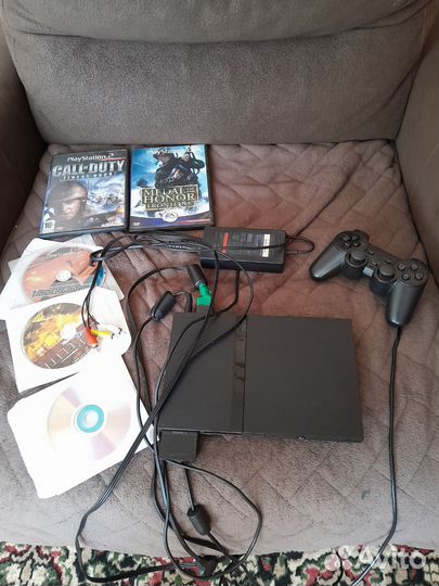 Приставка sony playstation 2 PS2