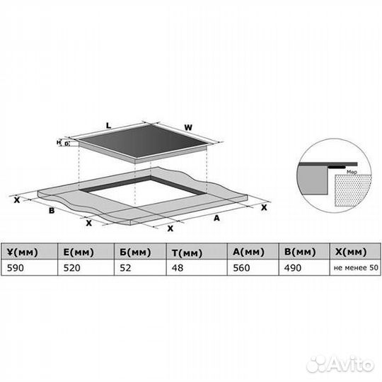 Встраиваемая варочная панель электрическая haier hhy-c64tovb черный