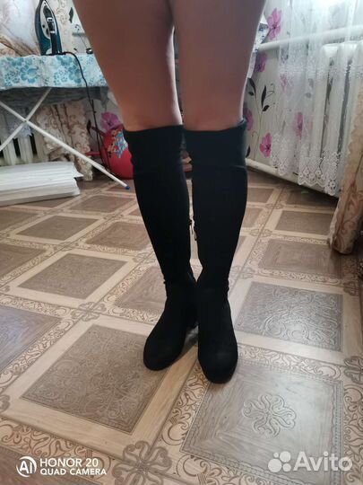 Сапоги чулки 36