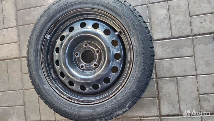 Зимние колеса 205 /55 r16 На Киа Сид