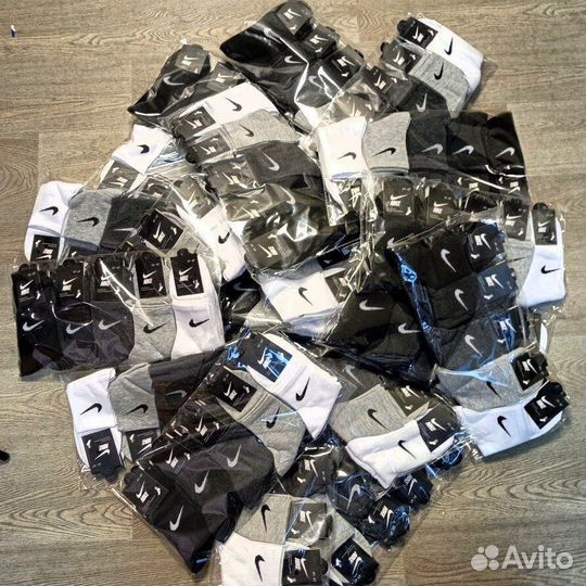 Высокие носки nike adidas