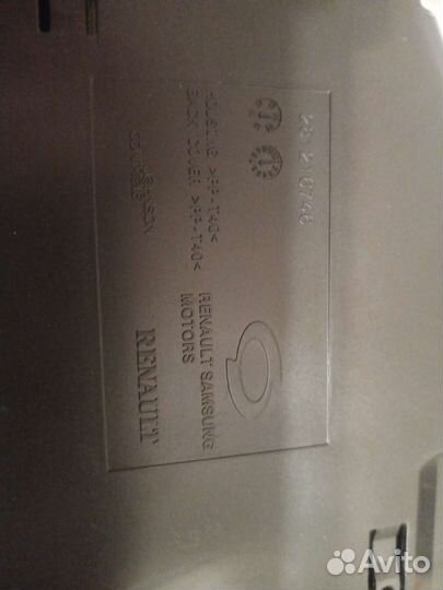 Приборная панель renault fluence