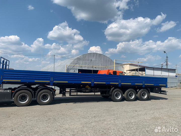 Полуприцеп бортовой ТЗА 588513, 2023